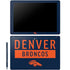 NFL Denver Broncos Blue Performance Series Galaxy Book 12in Skin
