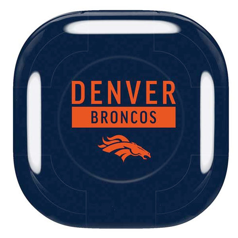 NFL Denver Broncos Blue Performance Series Galaxy Buds Pro Skin