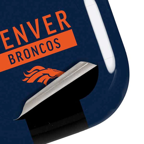 NFL Denver Broncos Blue Performance Series Galaxy Buds Pro Skin