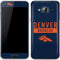 NFL Denver Broncos Blue Performance Series Galaxy J3 Skin