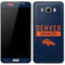 NFL Denver Broncos Blue Performance Series Galaxy J7 Skin