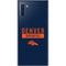 NFL Denver Broncos Blue Performance Series Galaxy Note 10 Skin