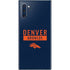 NFL Denver Broncos Blue Performance Series Galaxy Note 10 Skin