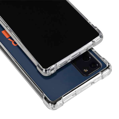 NFL Denver Broncos Blue Performance Series Galaxy Note20 5G Clear Case