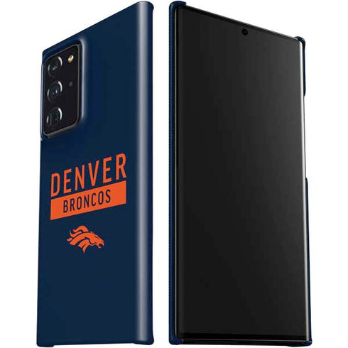 NFL Denver Broncos Blue Performance Series Galaxy Note20 Ultra 5G Lite Case