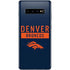 NFL Denver Broncos Blue Performance Series Galaxy S10 Plus Skin