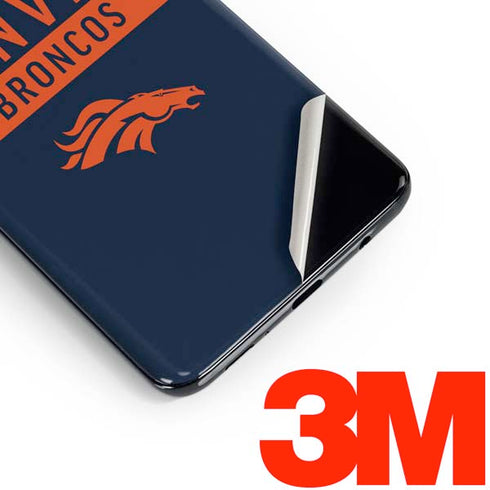 NFL Denver Broncos Blue Performance Series Galaxy S10 Plus Skin