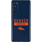 NFL Denver Broncos Blue Performance Series Galaxy S20 Fan Edition Skin