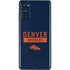 NFL Denver Broncos Blue Performance Series Galaxy S20 Fan Edition Skin