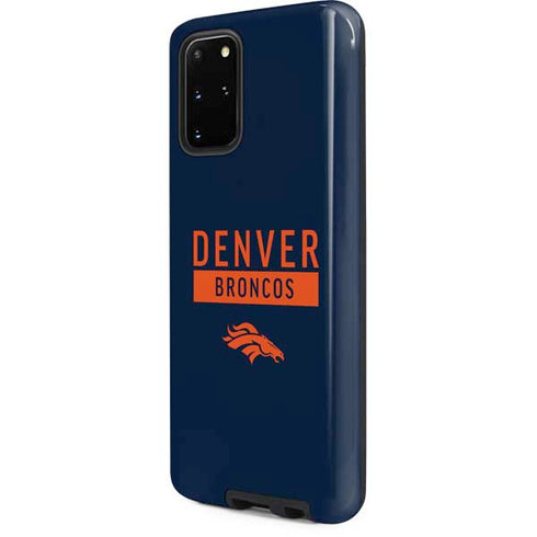 NFL Denver Broncos Blue Performance Series Galaxy S20 Plus Pro Case