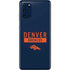 NFL Denver Broncos Blue Performance Series Galaxy S20 Plus Skin