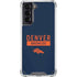 NFL Denver Broncos Blue Performance Series Galaxy S21 5G Clear Case