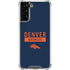NFL Denver Broncos Blue Performance Series Galaxy S21 Plus 5G Clear Case