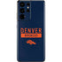NFL Denver Broncos Blue Performance Series Galaxy S21 Ultra 5G Skin