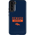 NFL Denver Broncos Blue Performance Series Galaxy S22 Plus Pro Case
