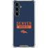 NFL Denver Broncos Blue Performance Series Galaxy S23 FE Clear Case