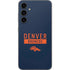 NFL Denver Broncos Blue Performance Series Galaxy S23 FE Skin