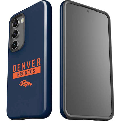 NFL Denver Broncos Blue Performance Series Galaxy S23 Pro Case