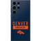 NFL Denver Broncos Blue Performance Series Galaxy S23 Ultra Skin