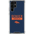 NFL Denver Broncos Blue Performance Series Galaxy S24 Ultra Clear Case