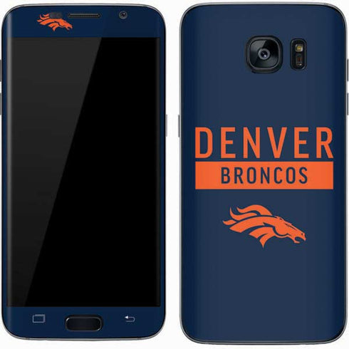 NFL Denver Broncos Blue Performance Series Galaxy S7 Skin