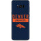 NFL Denver Broncos Blue Performance Series Galaxy S8 Skin