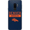 NFL Denver Broncos Blue Performance Series Galaxy S9 Plus Skin