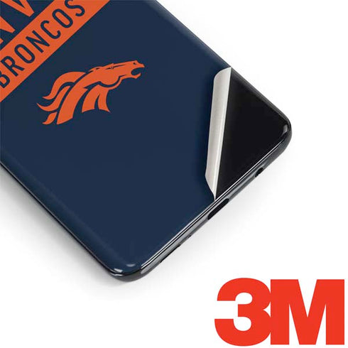 NFL Denver Broncos Blue Performance Series Galaxy S9 Skin