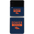 NFL Denver Broncos Blue Performance Series Galaxy Z Flip4 5G Skin