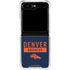 NFL Denver Broncos Blue Performance Series Galaxy Z Flip5 5G Clear Case