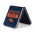 NFL Denver Broncos Blue Performance Series Galaxy Z Flip5 5G Skin