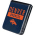 NFL Denver Broncos Blue Performance Series Galaxy Z Flip5 5G Skin