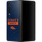 NFL Denver Broncos Blue Performance Series Galaxy Z Fold3 5G Skin