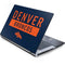 NFL Denver Broncos Blue Performance Series Generic Laptop Skin