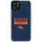 NFL Denver Broncos Blue Performance Series iPhone 11 Pro Clear Case