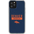 NFL Denver Broncos Blue Performance Series iPhone 11 Pro Clear Case