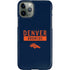 NFL Denver Broncos Blue Performance Series iPhone 11 Pro Lite Case