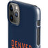 NFL Denver Broncos Blue Performance Series iPhone 11 Pro Lite Case