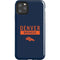 NFL Denver Broncos Blue Performance Series iPhone 11 Pro Max Impact Case