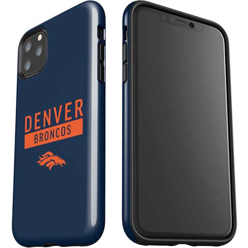 NFL Denver Broncos Blue Performance Series iPhone 11 Pro Max Impact Case