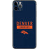 NFL Denver Broncos Blue Performance Series iPhone 11 Pro Max Skin