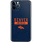NFL Denver Broncos Blue Performance Series iPhone 11 Pro Skin