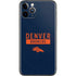 NFL Denver Broncos Blue Performance Series iPhone 11 Pro Skin