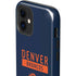 NFL Denver Broncos Blue Performance Series iPhone 12 Impact Case