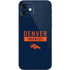 NFL Denver Broncos Blue Performance Series iPhone 12 Mini Skin
