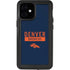 NFL Denver Broncos Blue Performance Series iPhone 12 Mini Waterproof Case