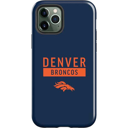 NFL Denver Broncos Blue Performance Series iPhone 12 Pro Impact Case
