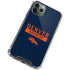 NFL Denver Broncos Blue Performance Series iPhone 12 Pro Max Clear Case