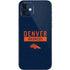 NFL Denver Broncos Blue Performance Series iPhone 12 Skin