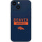 NFL Denver Broncos Blue Performance Series iPhone 13 Mini Skin